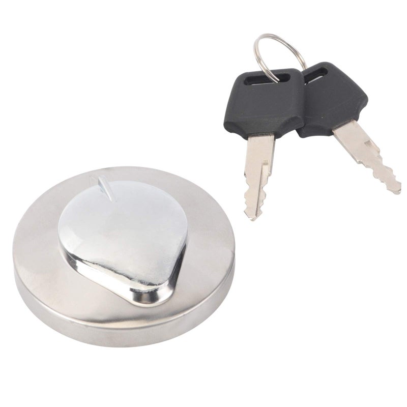 JSMANCAVE Fuel Gas Tank Locking Cap Lid Cover Keys Fits for Honda Shadow Rebel MAGNA VTX VT600 750 1100 1300 Fits for Yamaha Vstar 650 1100 - Image 2